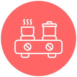 Gas stove icon