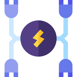 elektrischer dienst icon
