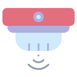 Smoke detector icon