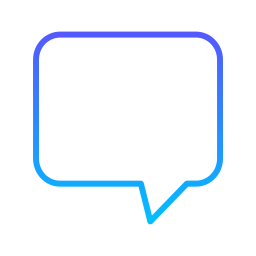 Speech bubble icon