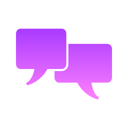 Speech bubble icon