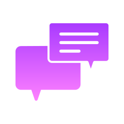 Speech bubble icon