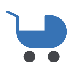 kinderwagen icon