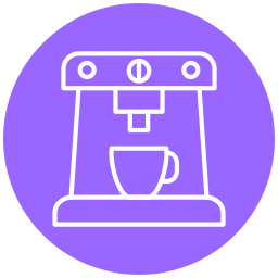 Coffee machine icon