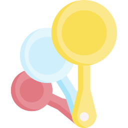 Measuring spoon icon