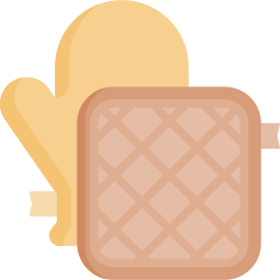 rękawica kuchenna ikona