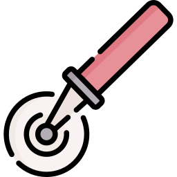 Pizza cutter icon