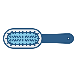 Hair brush icon