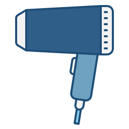 Hair dryer icon