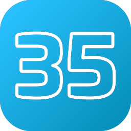 Thirty five icon