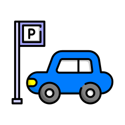 Car parking icon