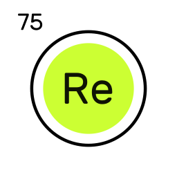 rhenium icoon