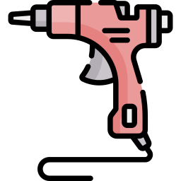 pistolet na gorący klej ikona