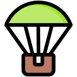 drop verzending icoon