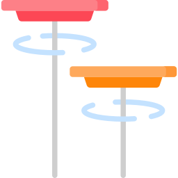 Spinning plates icon
