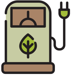 Eco electric icon