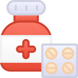 Pills bottle icon