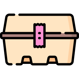 scatola per alimenti icona