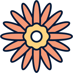Gerbera daisy icon