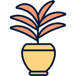 Parlor palm icon