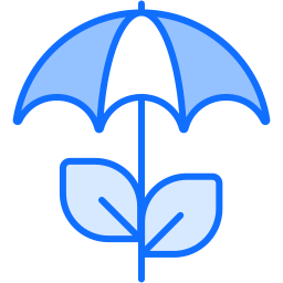 planta de paraguas icono