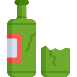 Glass bottle icon