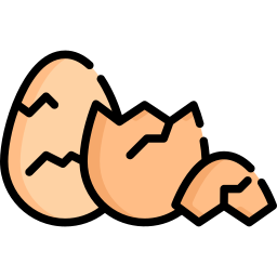gebroken eieren icoon