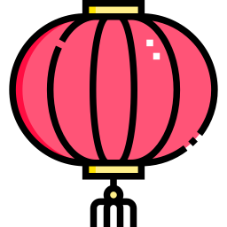 Paper lanterns icon