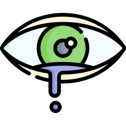 Watery eye icon