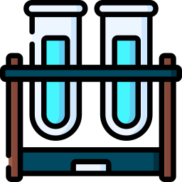 Test tubes icon