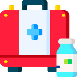 First aid kit icon