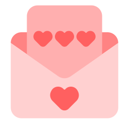 carta de amor icono