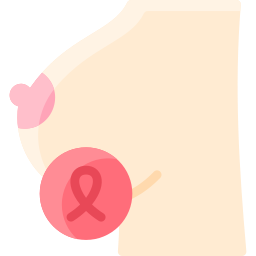 Breast cancer icon