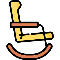 Rocking chair icon