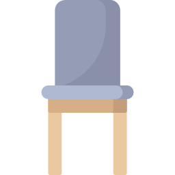 silla del comedor icono