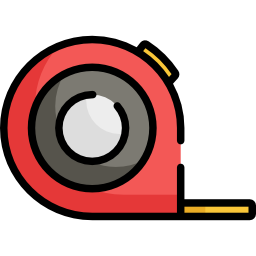 Measuring tape icon