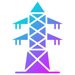 Electric tower icon