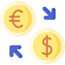 Currency exchange icon