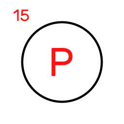 fosfor ikona