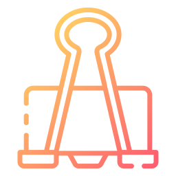 Paper clip icon