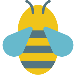 abeja icono