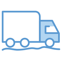 Logistics delivery icon