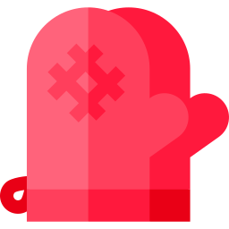 Oven mitt icon