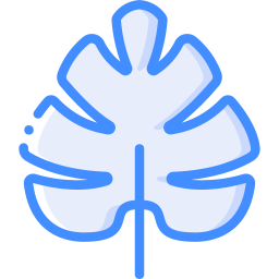 Monstera leaf icon