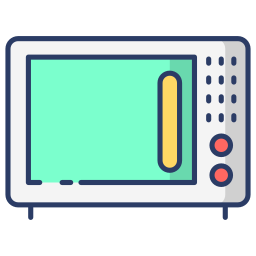 Microwave oven icon