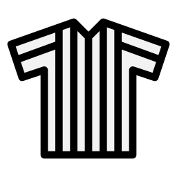 camisa de árbitro Ícone