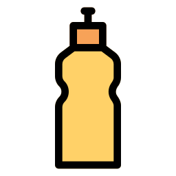 botella de bebida icono