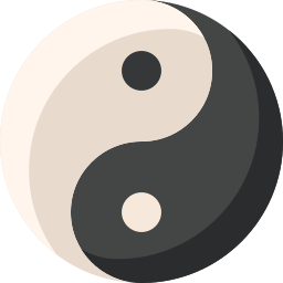 yin yang icono