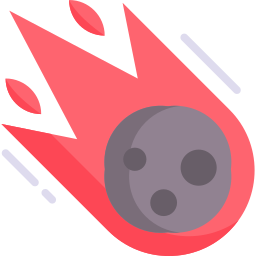 meteorito icono