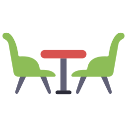 Dining table icon